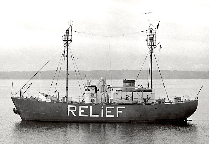 Lightship LV 605 - Relief